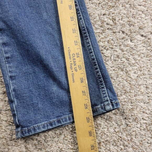 Signature Levi Strauss Jeans Mens 32x29 Tag 30x30 S61 Relaxed Fit Dark Wash - Picture 4 of 7